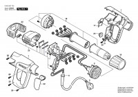 Bosch 0 603 29C 703 Phg 630 Dce Hot Air Gun 230 V / Eu Spare Parts